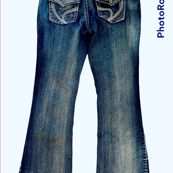 Ariya Jeans 516 Bell Bottom Flare Blue 